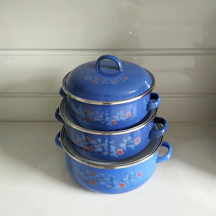 Best Enamelware Casserole Set with High Capacity Inside Insulated Casserole 3 Pcs Set High Capacity Inside 110XTDB Details