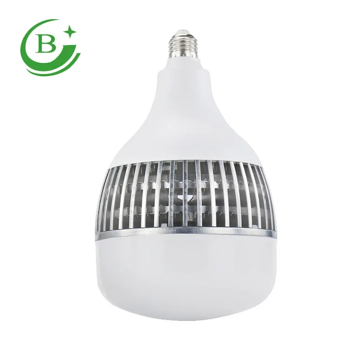 Core Design Fin Water Drop Type Super Bright Factory Lighting High Power 80W Led Smart Light Bulb