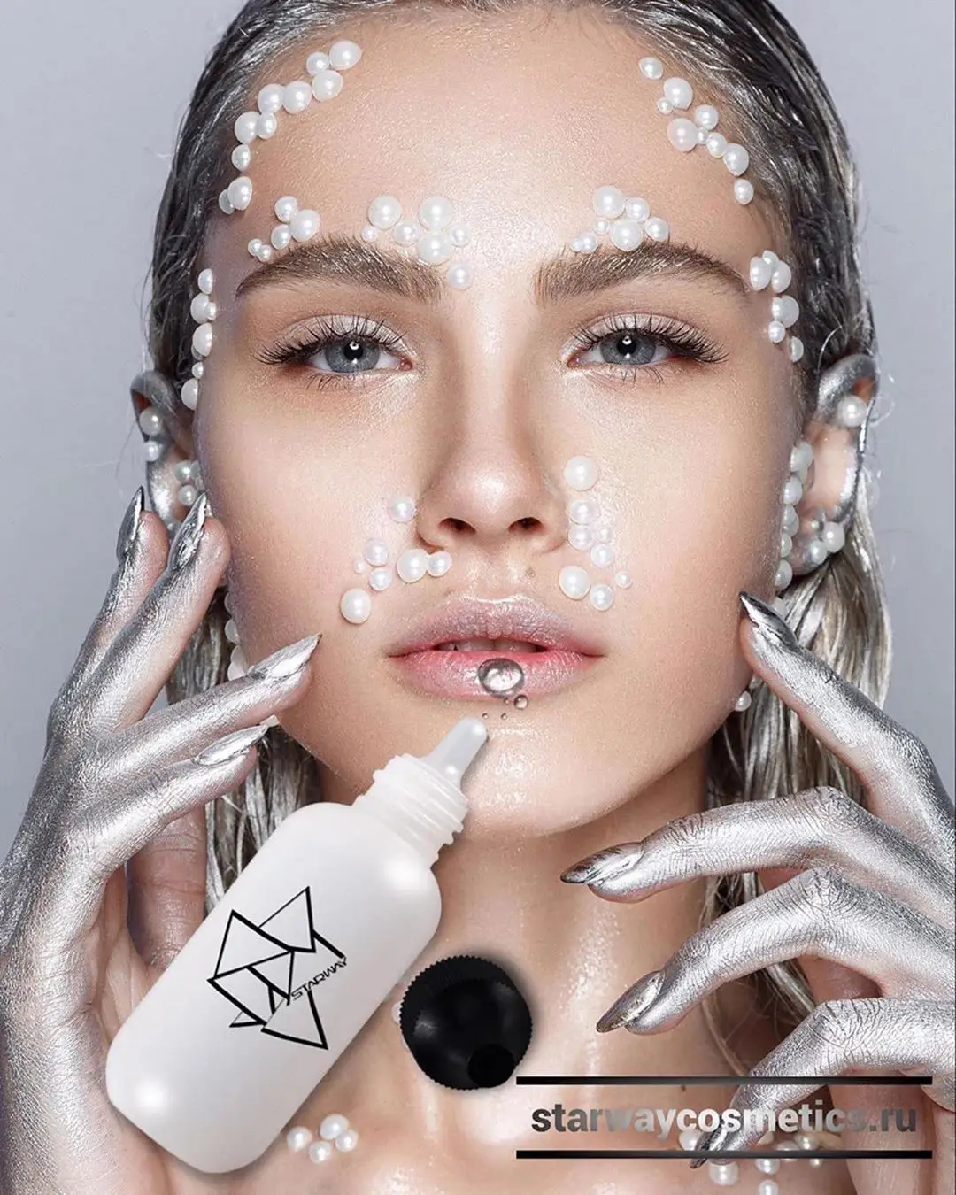 Частная торговая марка, профессиональный герметик для глаз, средний клей для смешивания косметики