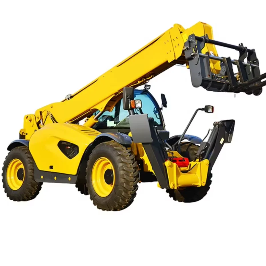 Telescopic boom forklift, 3500kg capacity, 14m lift height