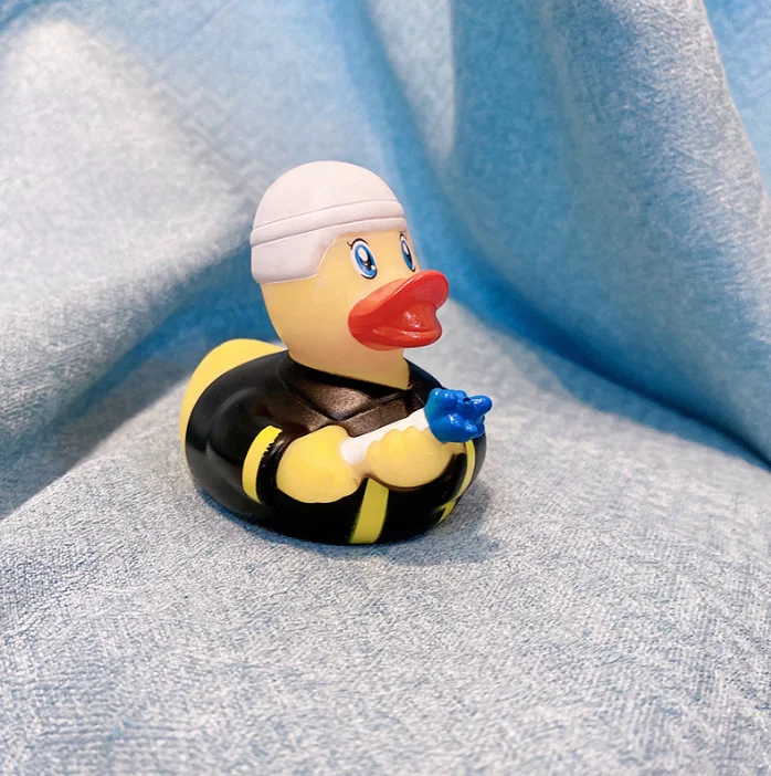 ECO Friendly Rubber Ducks Bulk Customized Nurse Rubber Duck for Baby Bath Time Soft Toys