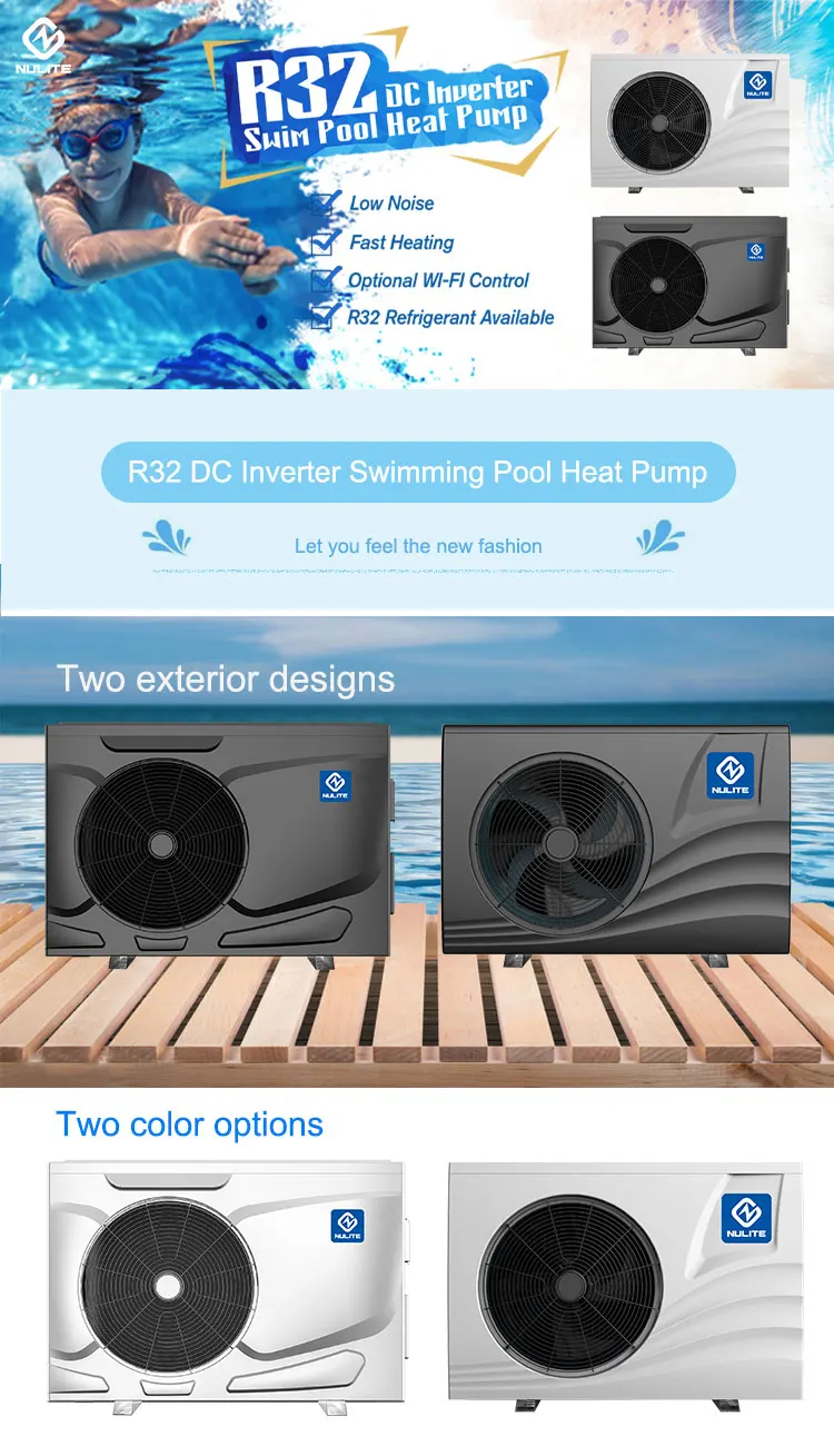 725kw Pool Solar Heat Pump Water Heater Swimming Pool Heating System