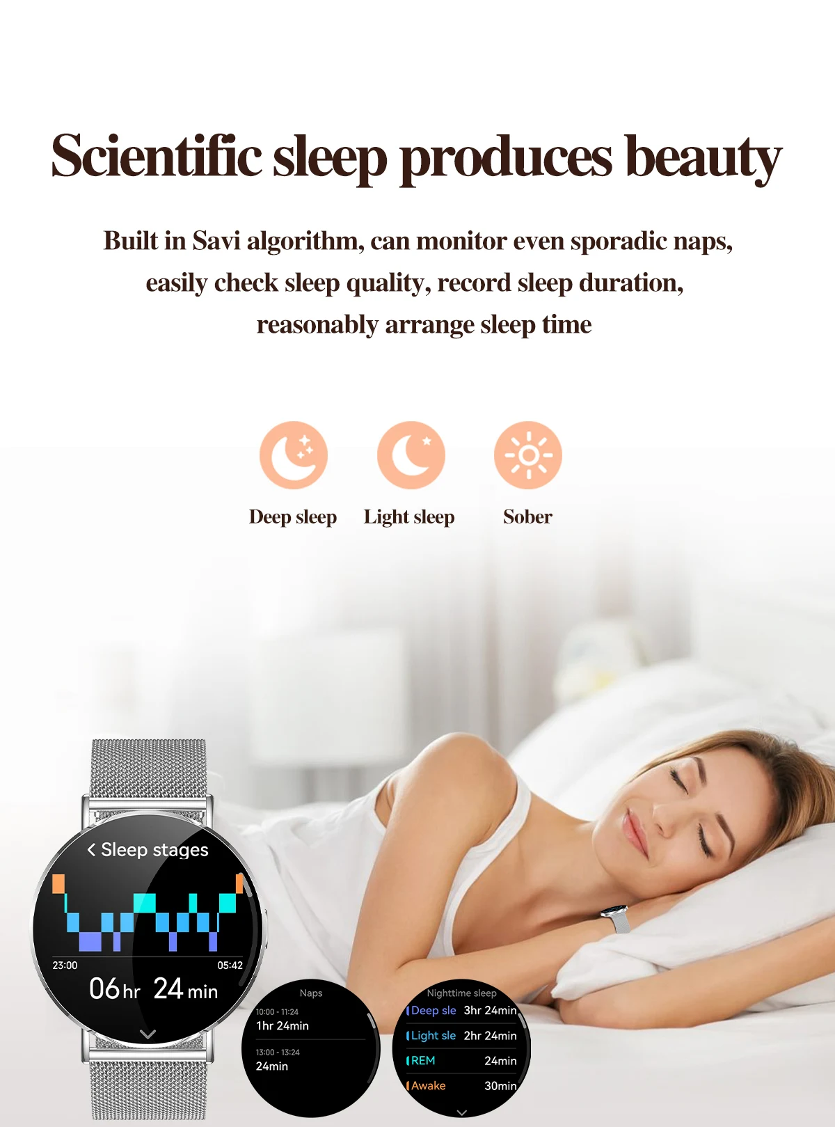 Sanvnet H06 Smart Watch 2025 Heart Rate Monitoring Women's Health Exercise Monitoring Fitness Tracker Smart Watch For Ladies - Buy Call Answering Smart Watch fitness Monitoring Smart Watch round Shape Smartwatch smart Ladies Watch waterproof Smart Watch pedometer Smart Watch digital Smart Watch