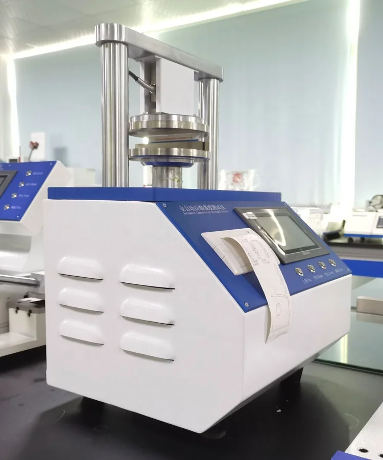 LIYI Automatic Compression Testing Machine, RCT ECT Paper Crush Tester, Ring Compression Edge Crush Tester for Paper Tube
