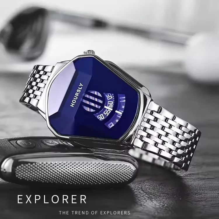 BENYAR Design Uomini In Acciaio Inox Orologi Al Quarzo Movimento Giappone Uomini Moda Sport Orologi Da Polso 30M Impermeabile Orolog