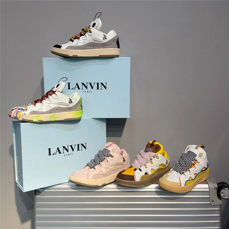 Famous shoes Customized high quality designer shoes women famous brands langfan fashion sneakers men's casual running skateboard