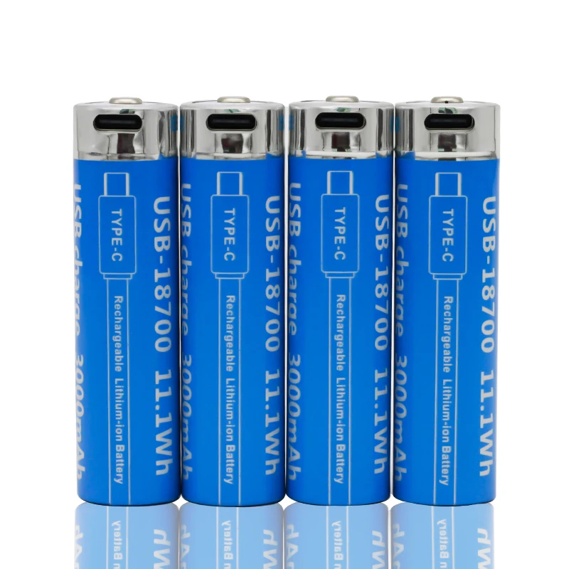 3.6v 18650 Usb Rechargeable Lithium Battery 3000mah Lithium Ion Battery