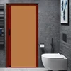 Red frame and curry curtain
