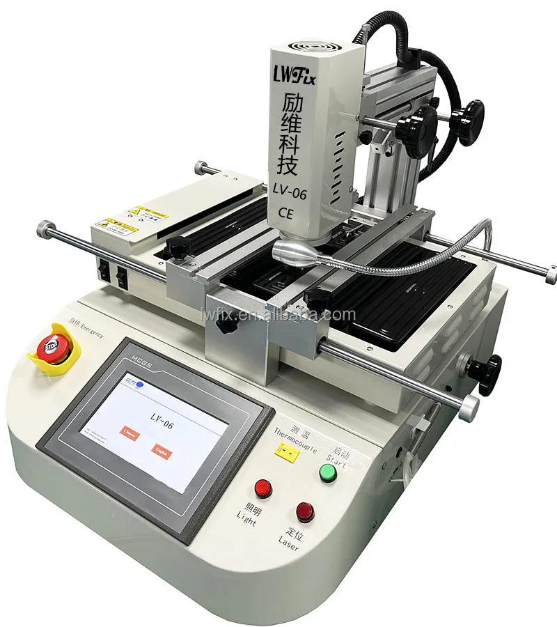 Bga Smd IC Chip Rework Reballing Station Repair Mobile Latlops Machine Tool