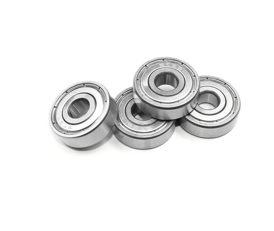 608zz углеродистая сталь экранированный Миниатюрный шариковый подшипник с глубоким жёлобом ABEC-1357 высокая