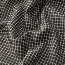 Более мягкая 100% льняная ткань, 125 gsm, чистый Европейский лен, OEKO-Tex сертифицирован для одежды, проверьте шаблон