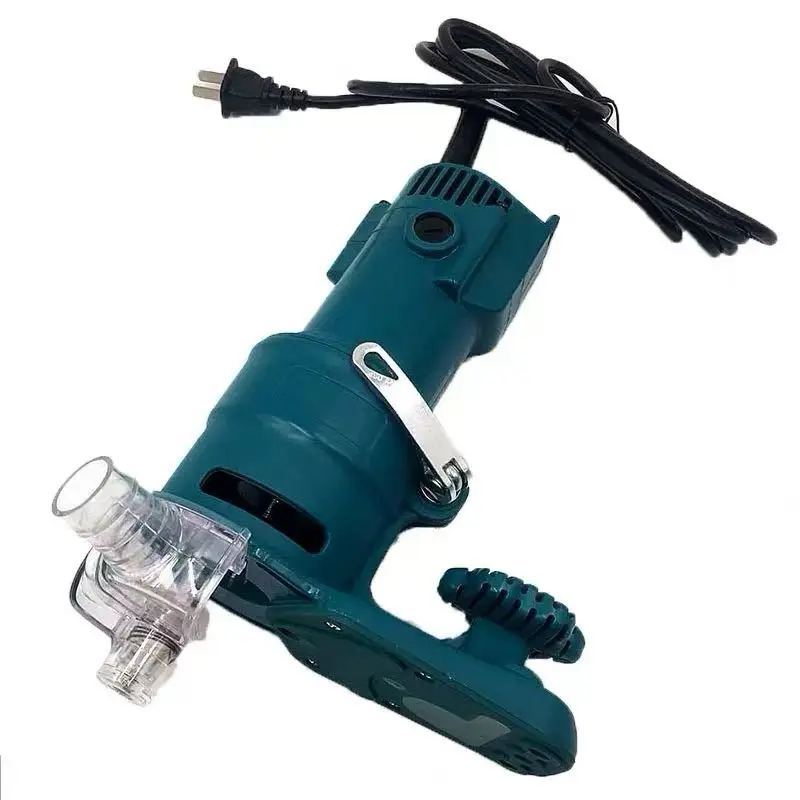AH703 Handheld Multifunctional Electric Wood Trimmer | Edge Banding, Chamfering & Rounding Tool for PVC & Panel Materials
