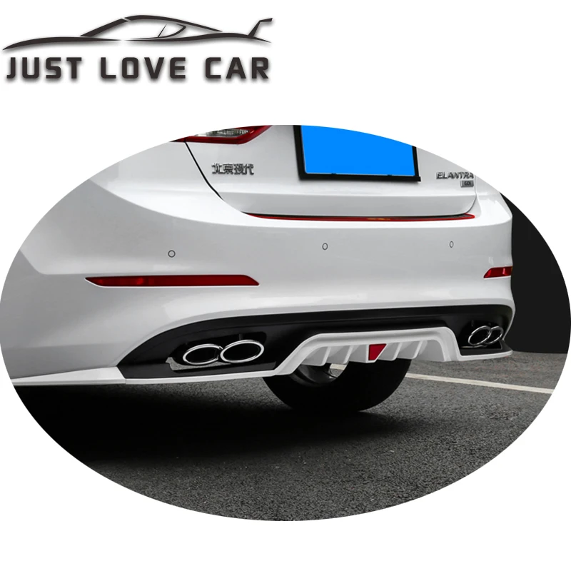 car rear bumper diffuser