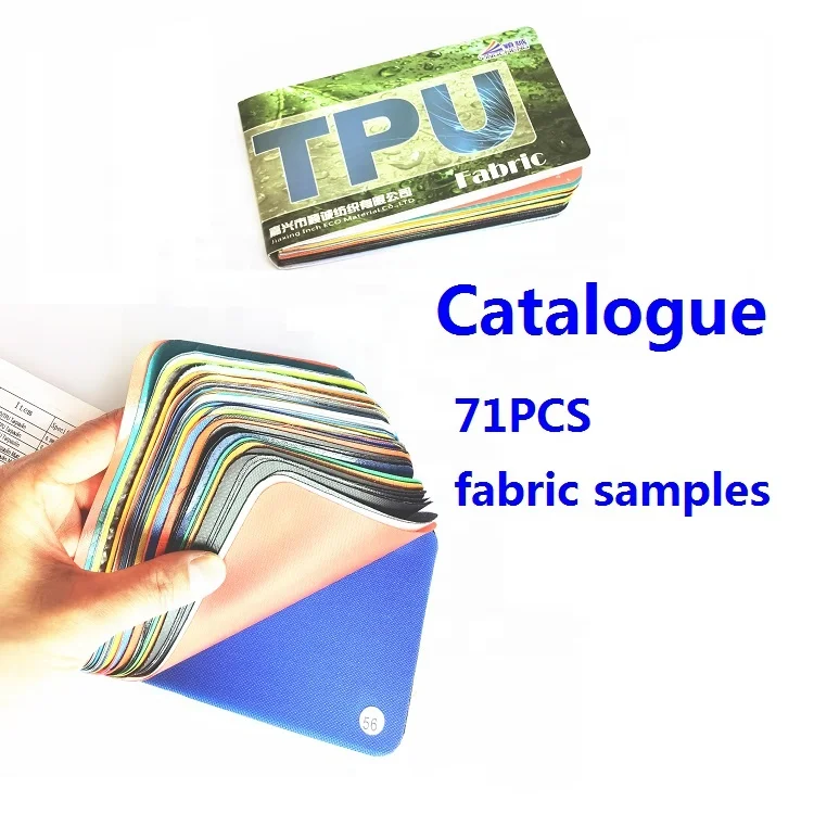 Heat Sealable Polyether TPU Coating 840D Nylon Fabric Inflatable Boat Fabric Airtight