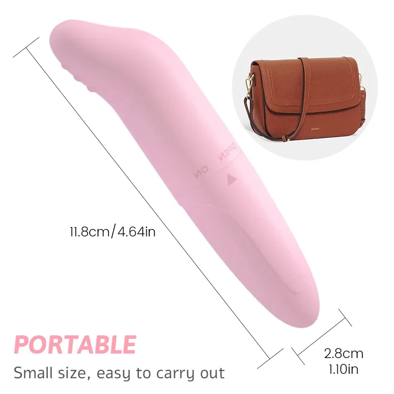 Japan Mini AV Bullet Vibrator for Girls Powerful Stick G-Spot Mini Dolphin Wand Sex Toy with USB Power Supply