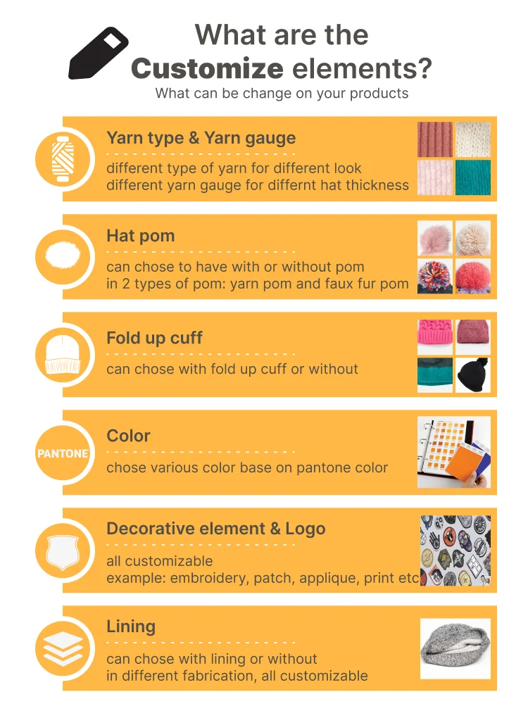 Fashion Mens Blank Multicolor Winter Hat Knit Beanie Custom Logo