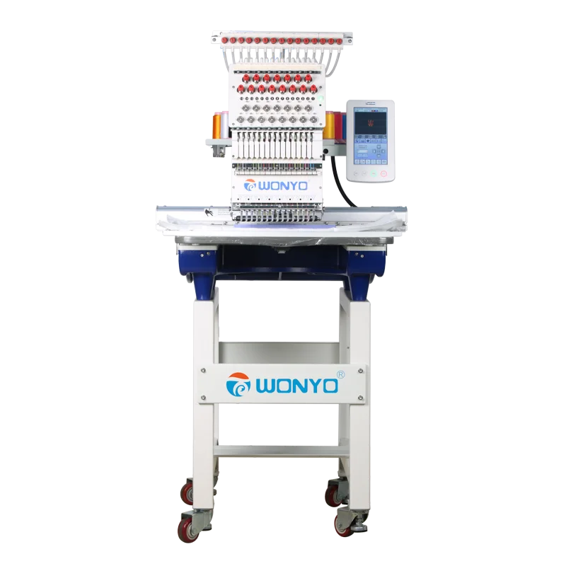 Single Head Logos Embroidery Machine With Prices And Embroidery Machine
