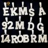 Instock letter style 1 A-Z