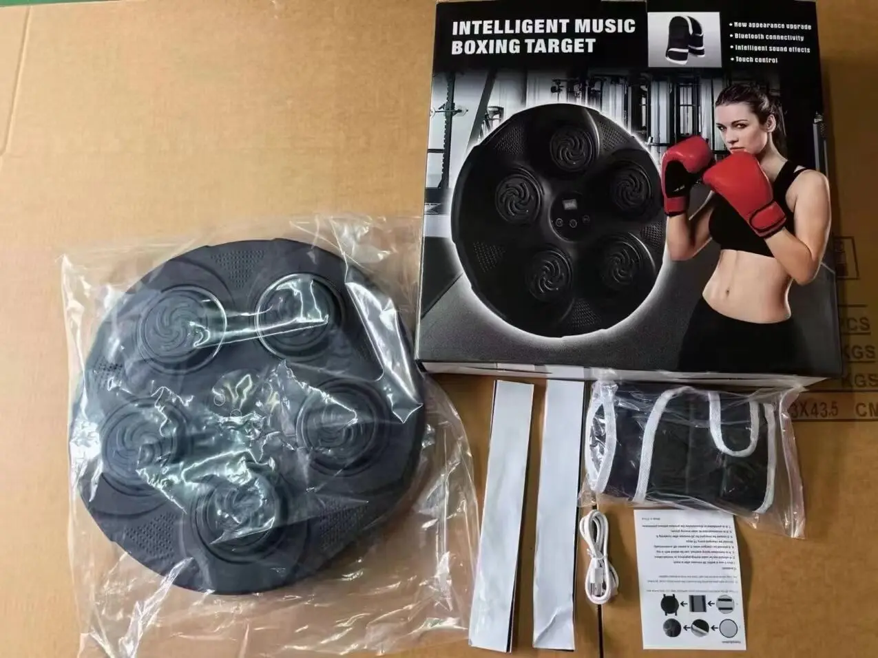 ONE PUNCH Bluetoothトレーニングパッド RGB照明付き Indoor Smart Bluetooth Onepunch Music Boxing Training Machine