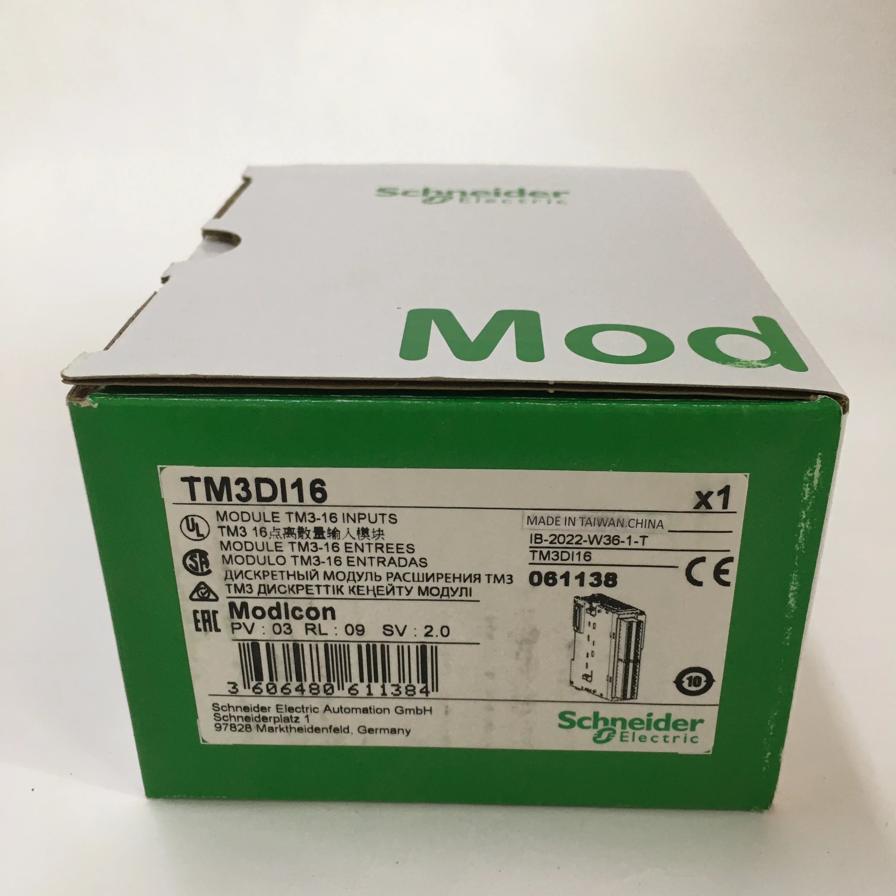 Schneider Digital input module TM3DI16 Schneider Digital input module TM3DI16