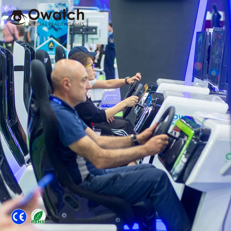 Новинка, на возраст 2 / 3 / 4 игроков дополненной реальности гоночный автомобиль AR гоночного автомобиля игровой автомат