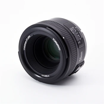 YONGNUO 50mm Lens YN50mm F1.8 Camera Lens EF 50mm for Canon Aperture Lenses for EO S DSLR 700D 750D 800D 5D Mark II IV 10D 1300D detail image
