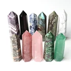 Crystals Crystal Crystal Wholesale Natural Crystals Point Rose Quartz Tower Amethyst Clear Healing Crystal Wands