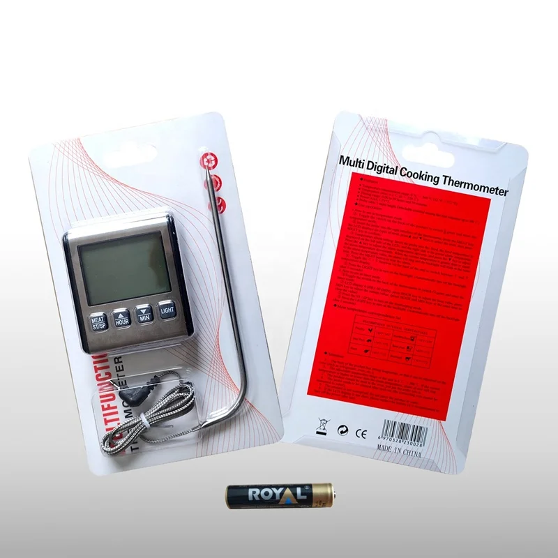 TP710 Instant Read 2-in-1 Meat Thermometer Setup Video 