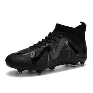 High-Quality Outdoor New High-Top AG-TF Hybrid Soccer Cleats for Artificial Turf Training - Premium Professional Football Shoes
