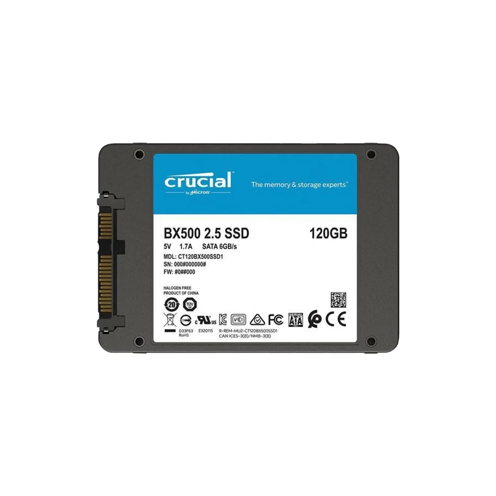MX500 Series 1TB 3D NAND SATA Inch up to 560 MB/s Internal SSD
