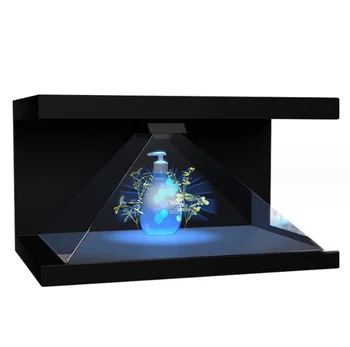 270 degree hologram display cabinet wifi windows system touch transparent screen hologram projector 3d