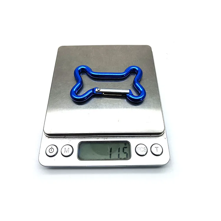 Carabiner Bone Shape Aluminum Backpack Water Bottle Buckle Multi-function Carabiner Outdoor Accessories Backpack Buckle