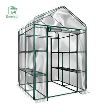 EMERSON Easily Assembled PVC Greenhouse Kit Mini Garden Greenhouse Used For Outdoor And Indoor