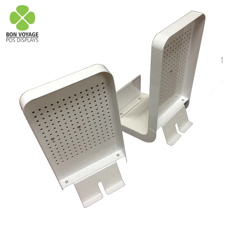 Retail Store POS POP up Countertop Acrylic Holder Hair Dryer Electronic Products Metal Display Stand