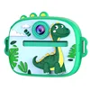 Pequeño dinosaurio verde
