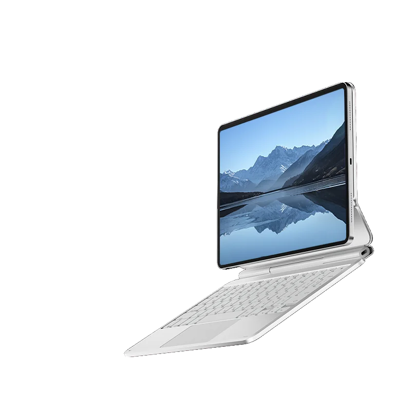 Premium Hardware Quality Metal Floating Magnetic Keyboard Case Smart Touchpad Ultimate Productivity Stand for iPad Pro 13
