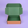Peach/Coral+Moss Green