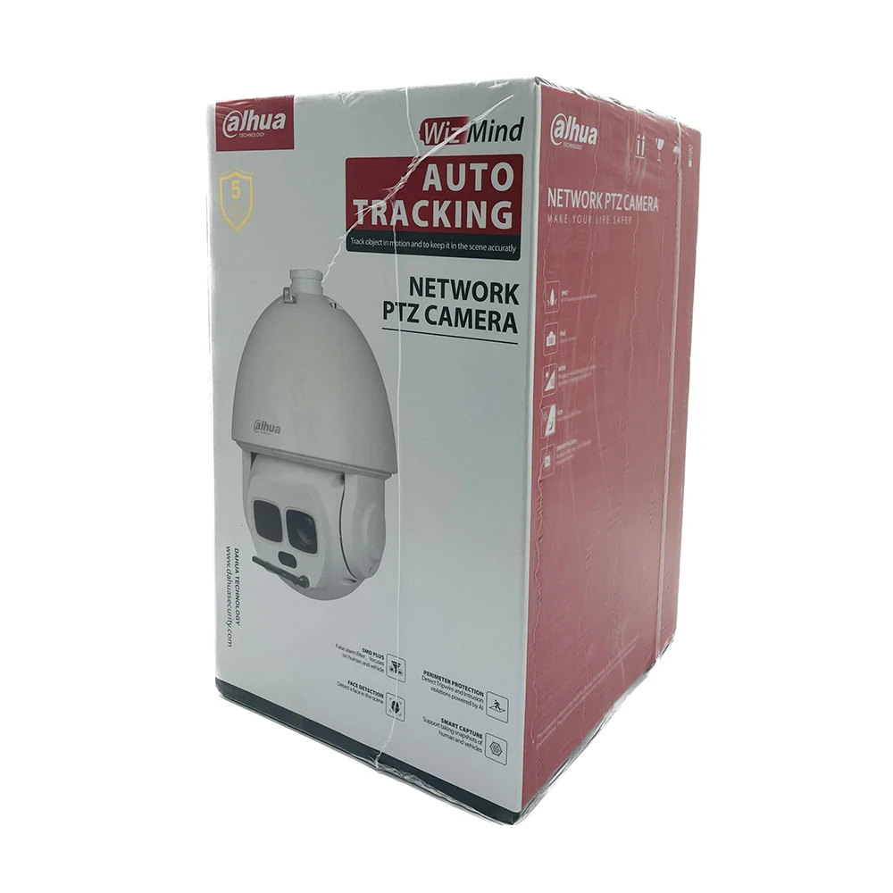 Dahua 4MP 45x Optical Zoom Starlight PTZ Camera Auto-tracking