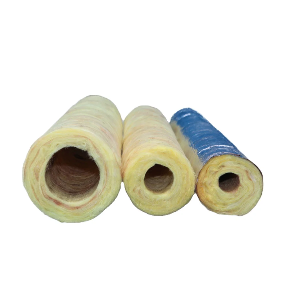 60200kg/m3 Density Rock Wool Thermal Insulation Pipe Section For