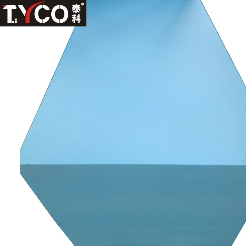 XPS Foam Density High 32kg 40kg Rigid Thermal Insulation Styrofoam Board
