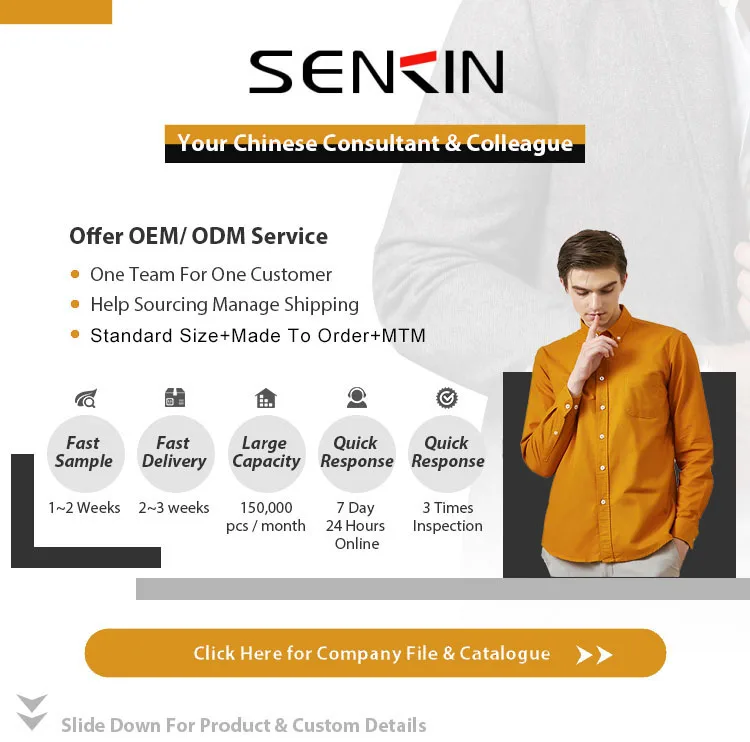 Custom Hot Selling Good Quality Casual Plain Men's New Dress Shirts Cotton Linen Shirt