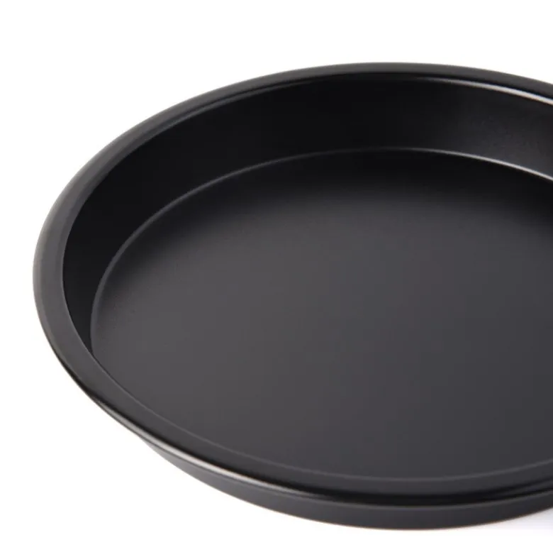 Hot Sale deep Pizza Baking Pans Non Stick Carbon Steel Pizza Tray Pan