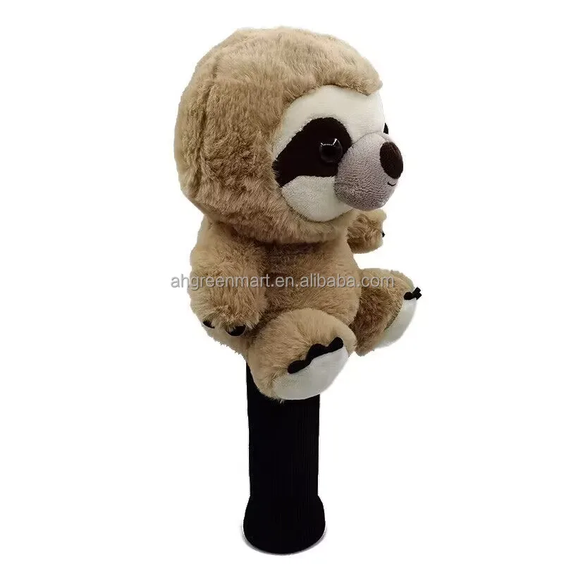 Greenmart New Bestselling Sloth Golf Ball Head Cover Low Moq Plush