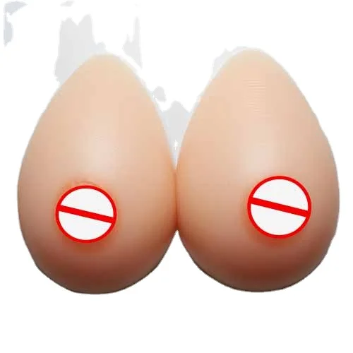 High Quality Artificial Silicone Breasts Silicone Natural Feeling Breast Pads