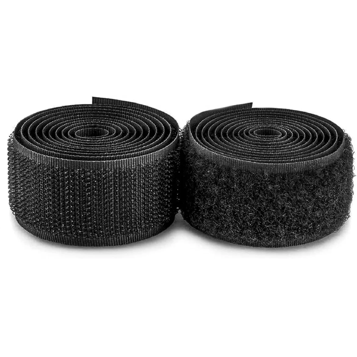 VELCRO - VELCRO® Brand Heavy Duty Stick On Hook & Loop Tape - Black 50mm x  2.5m