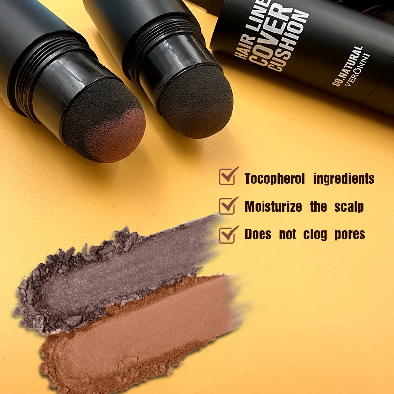 Hairline Modified Concealer Root Cover up Building Fiber Hair Root Touch up Scalp Shadow Powder for Hairline Shadow Powder