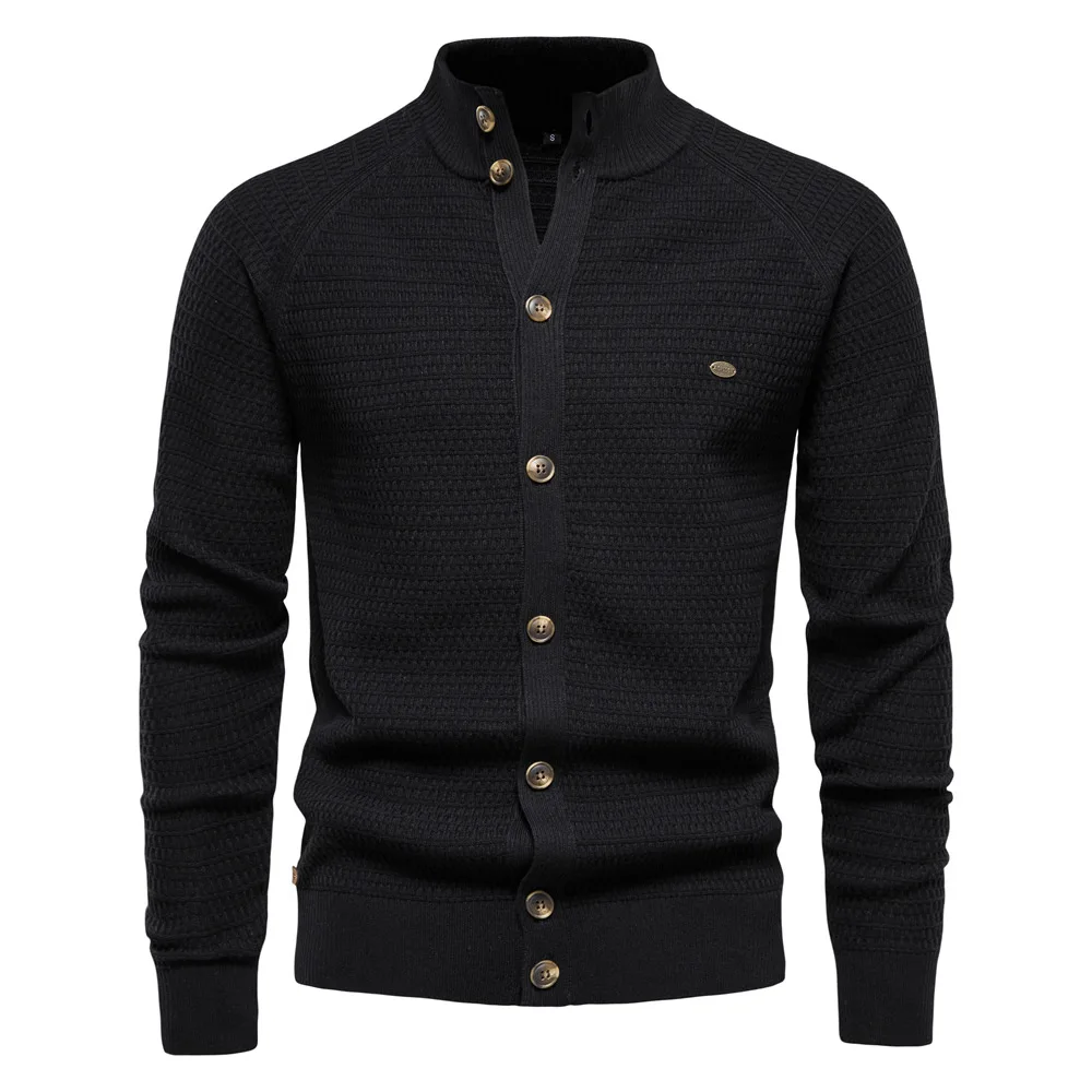 2024 Autumn/winter new cardigan men's sweater High quality business sweater knitwear men