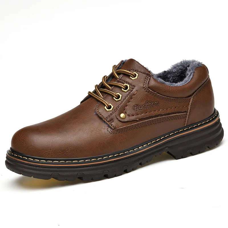 New Arrival Waterproof Oxfords Genuine Leather Handmade Martin Business Office Shoes
