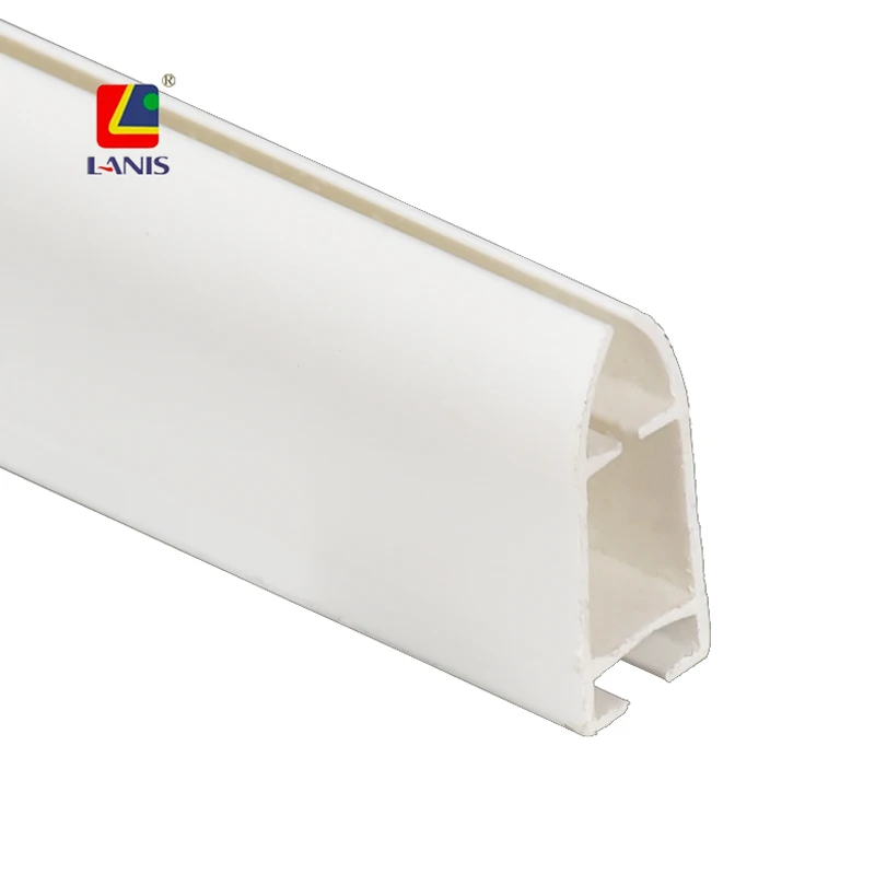 Cheaper Prices and Good Quality Windows Parts Roller Blinds Accessories White Color With End Cap Plastic Bottom Rail