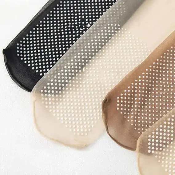 Silk Sheer Grip Slip-resistant Ankle Socks